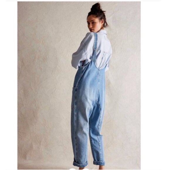 Free People We The Free High Roller Jumpsuit - Picture 4 of 5